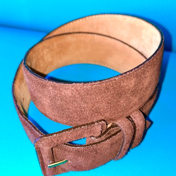 🌟Rich Brown Genuine Leather! So gorgeous! Vintage, Never Worn! Wildly RARE!! - Picture 7 of 14